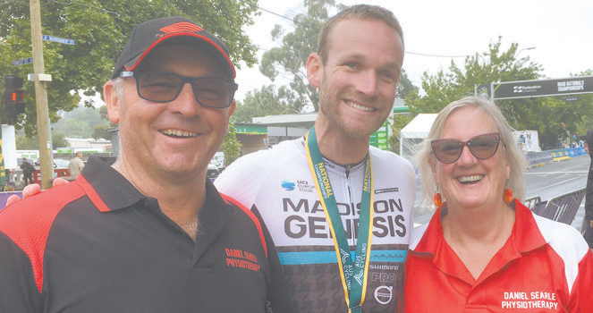 Daniel Searle and parents