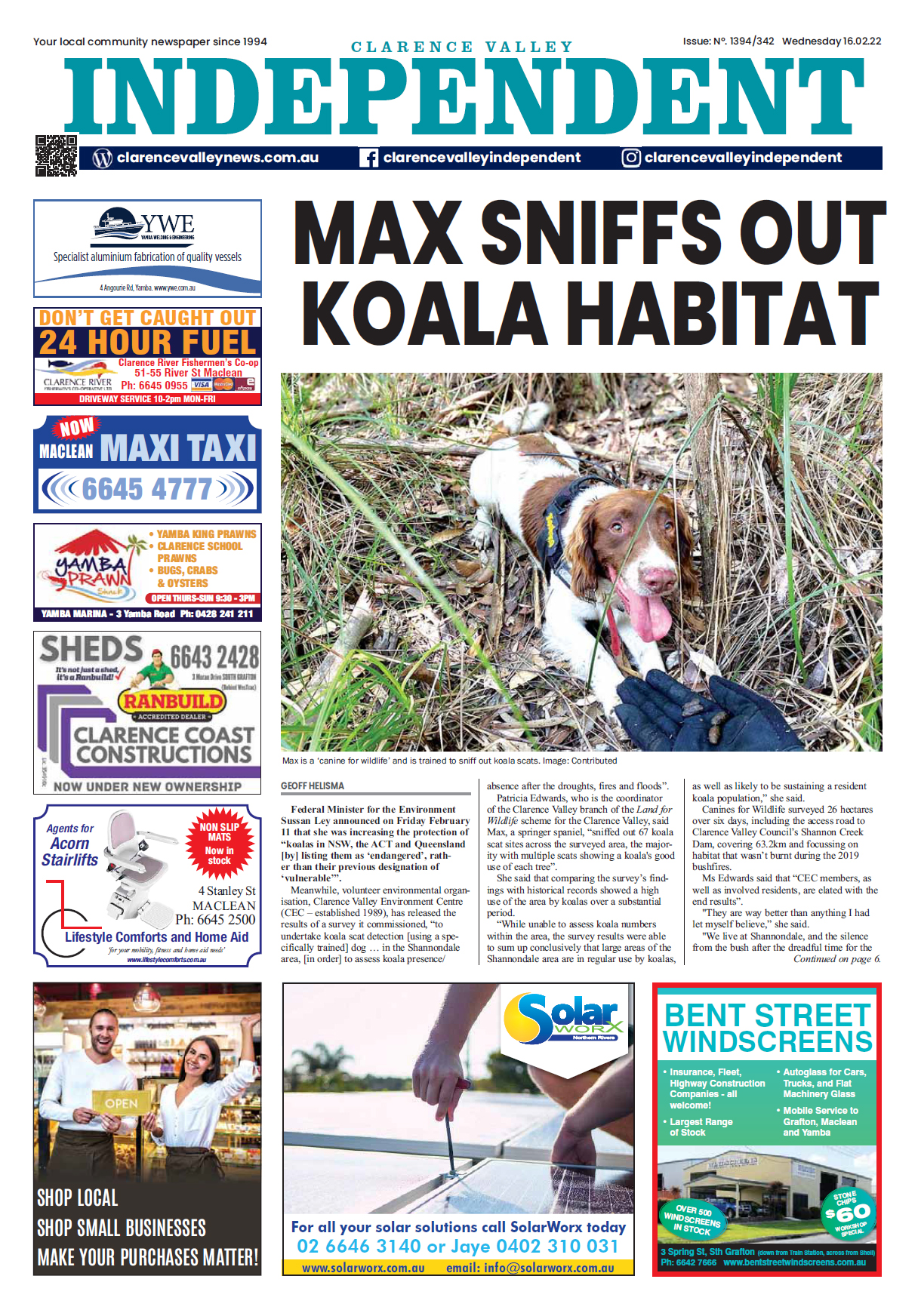 Clarence Valley Independent 16 February 2022
