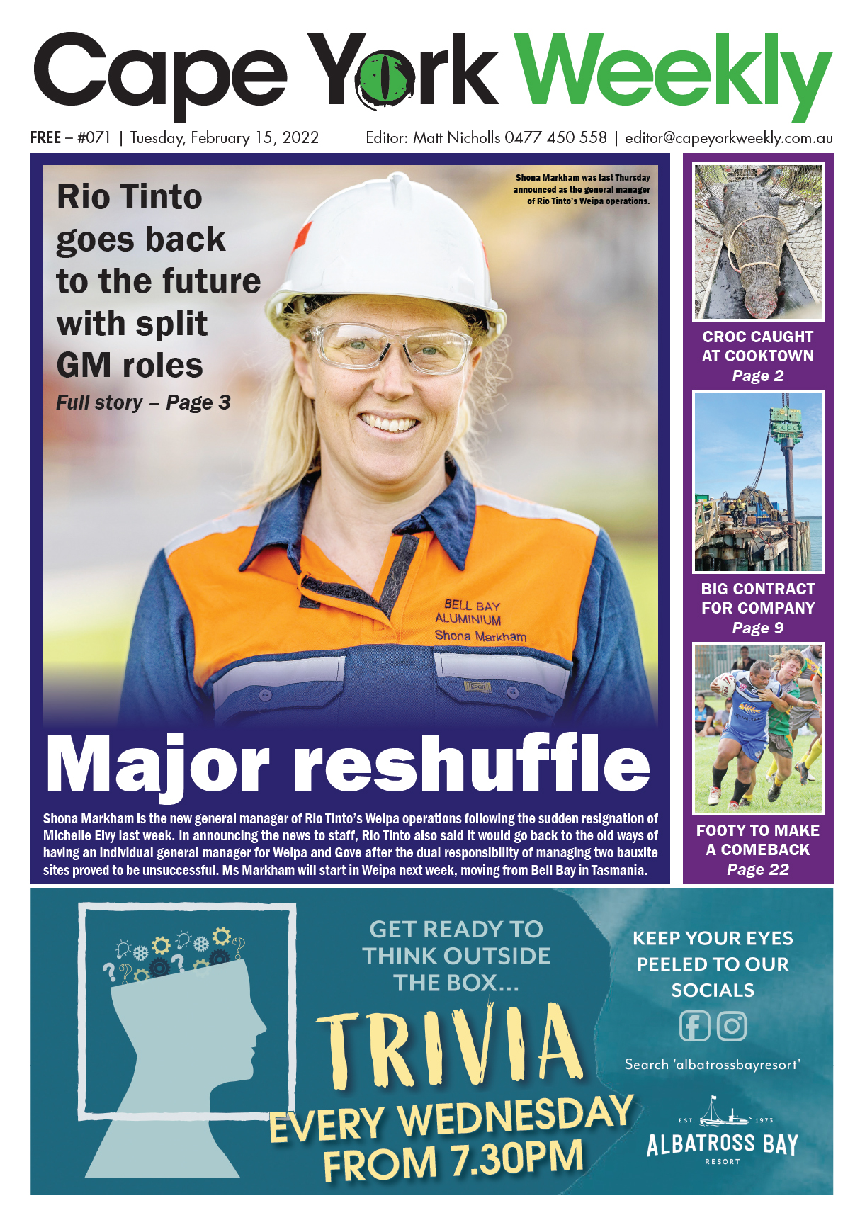 Cape York Weekly 15 February 2022