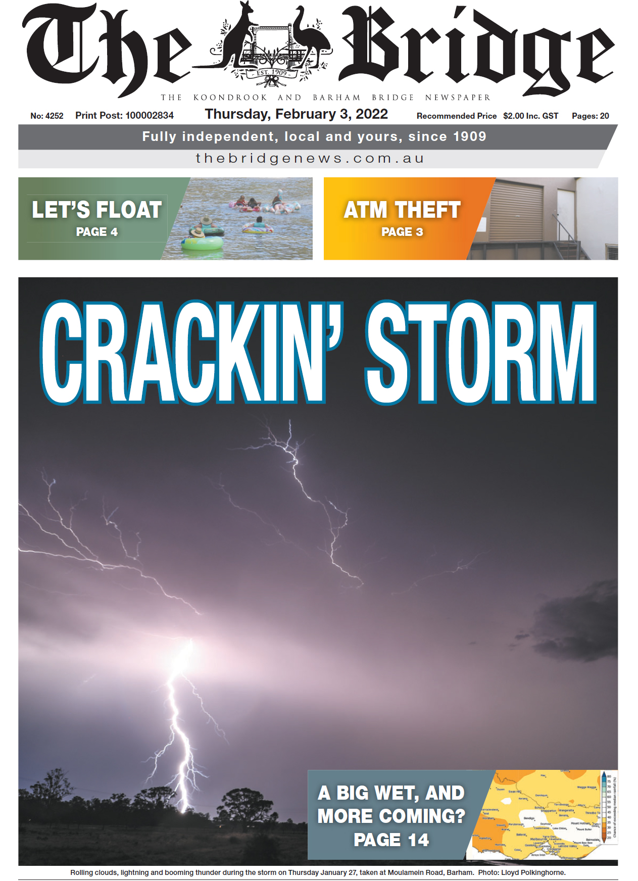 The Koondrook and Barham Bridge Newspaper 3 February 2022