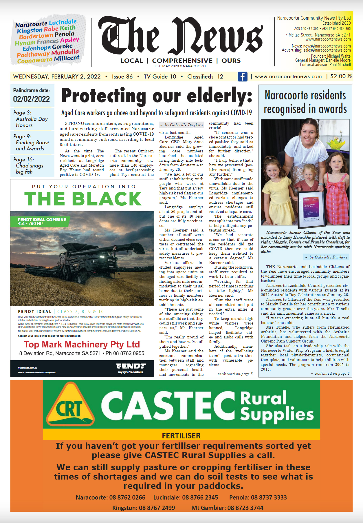 Naracoorte Community News 2 February 2022