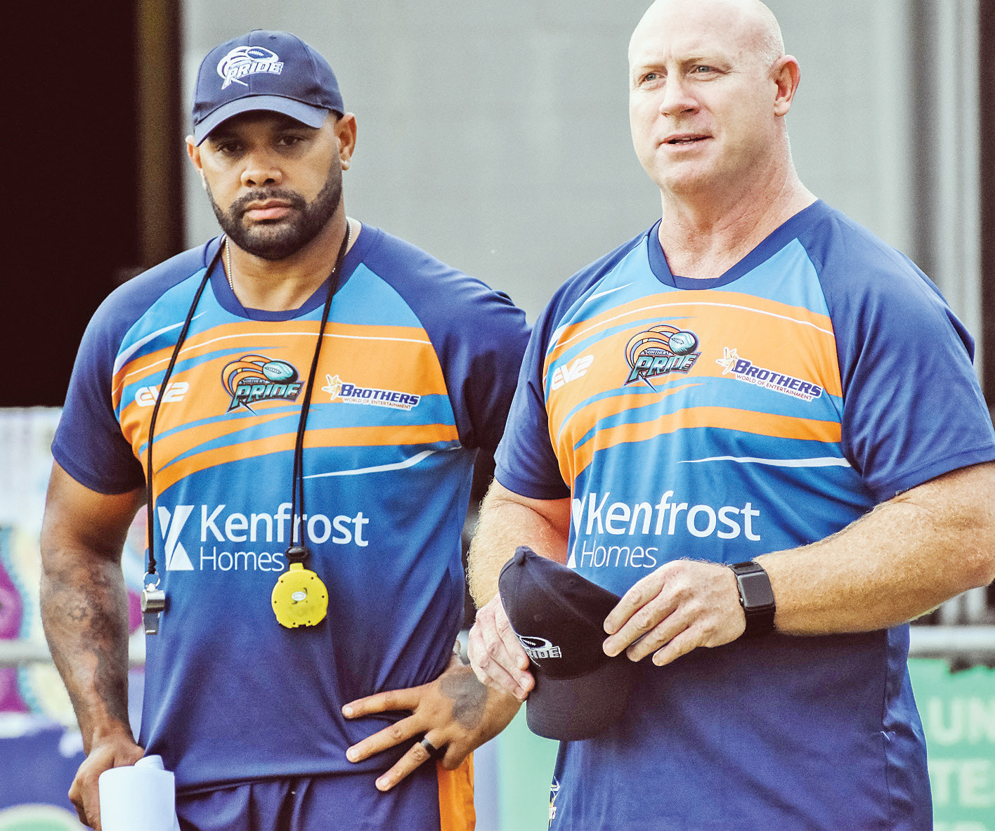 Ty Williams and Garreth Smith