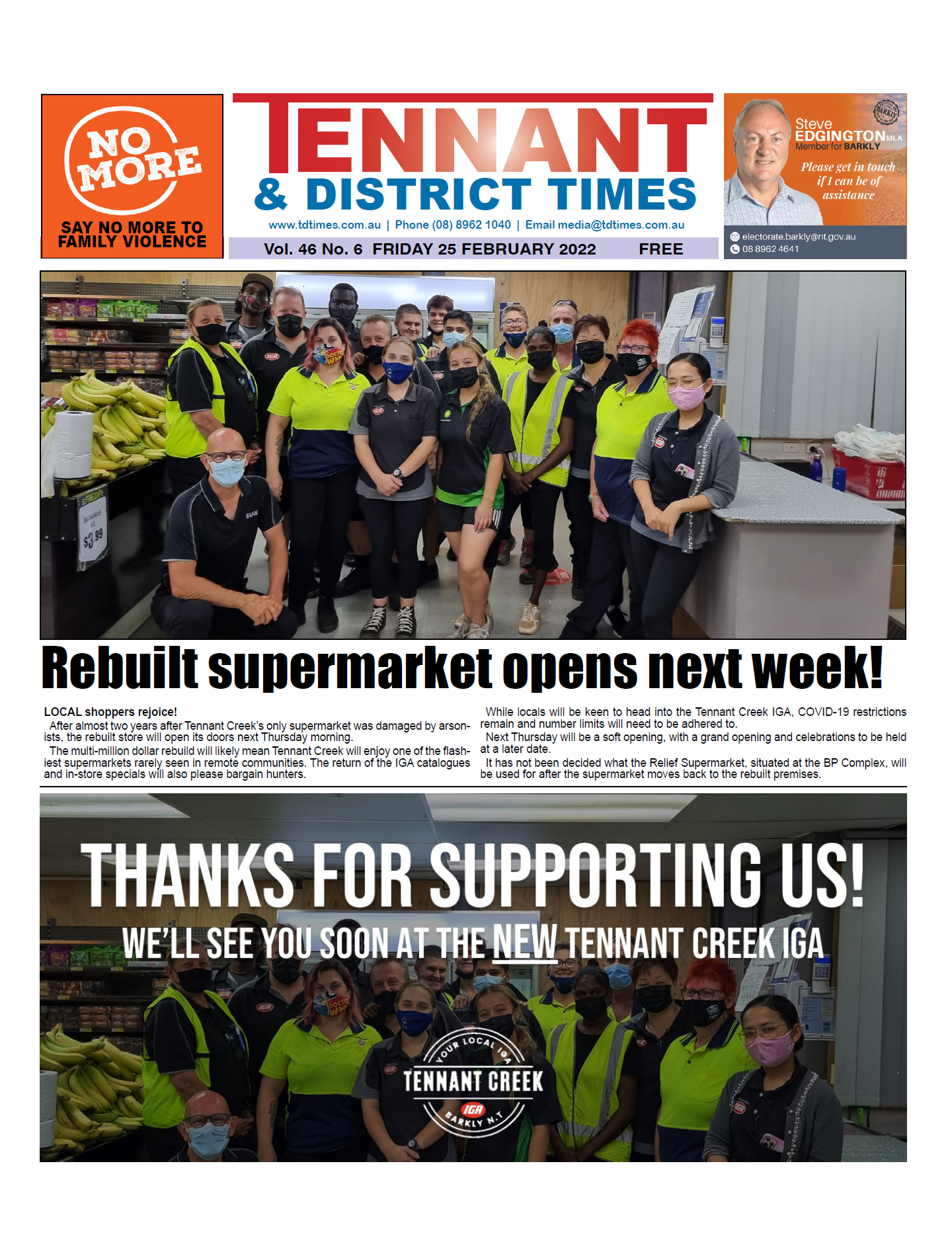 Tennant & District Times 25 February 2022