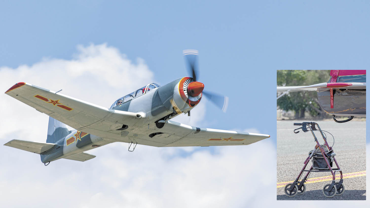 Trade wheels for wings