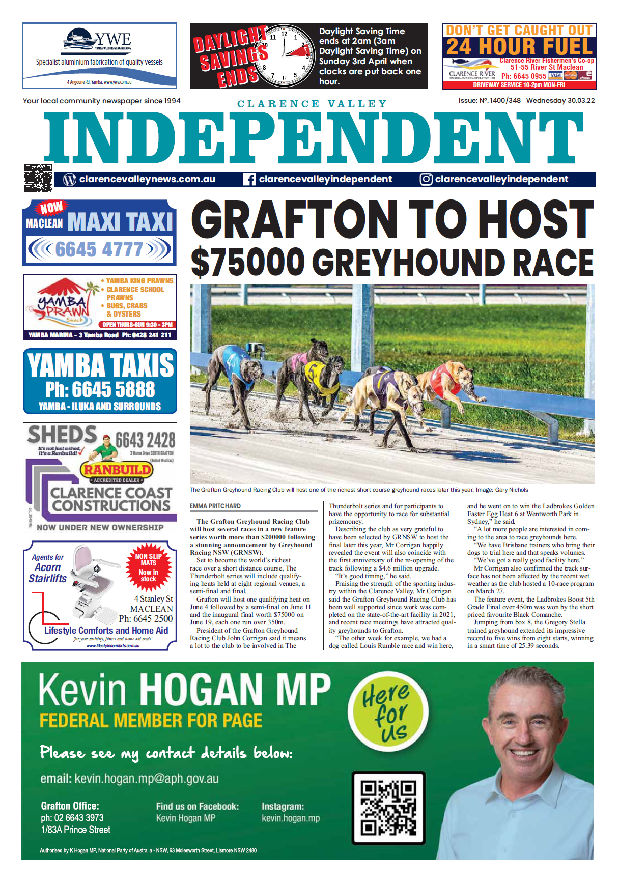 Clarence Valley Independent 30 March 2022
