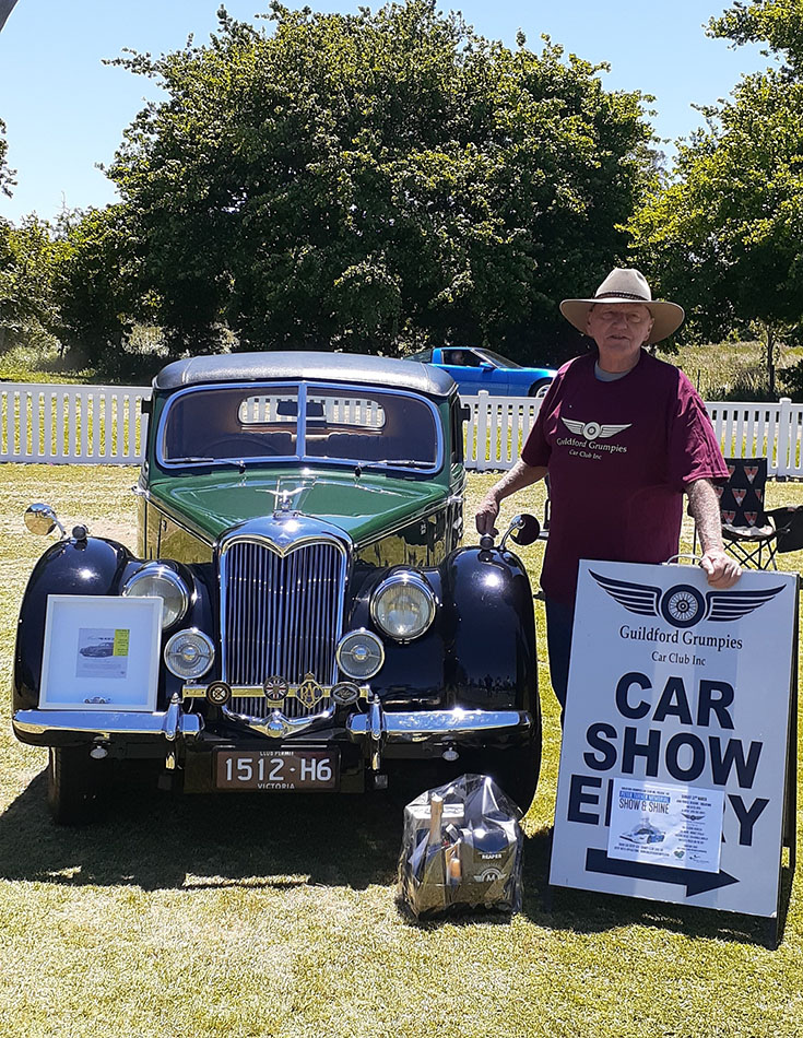 Grumpy Paul with Riley