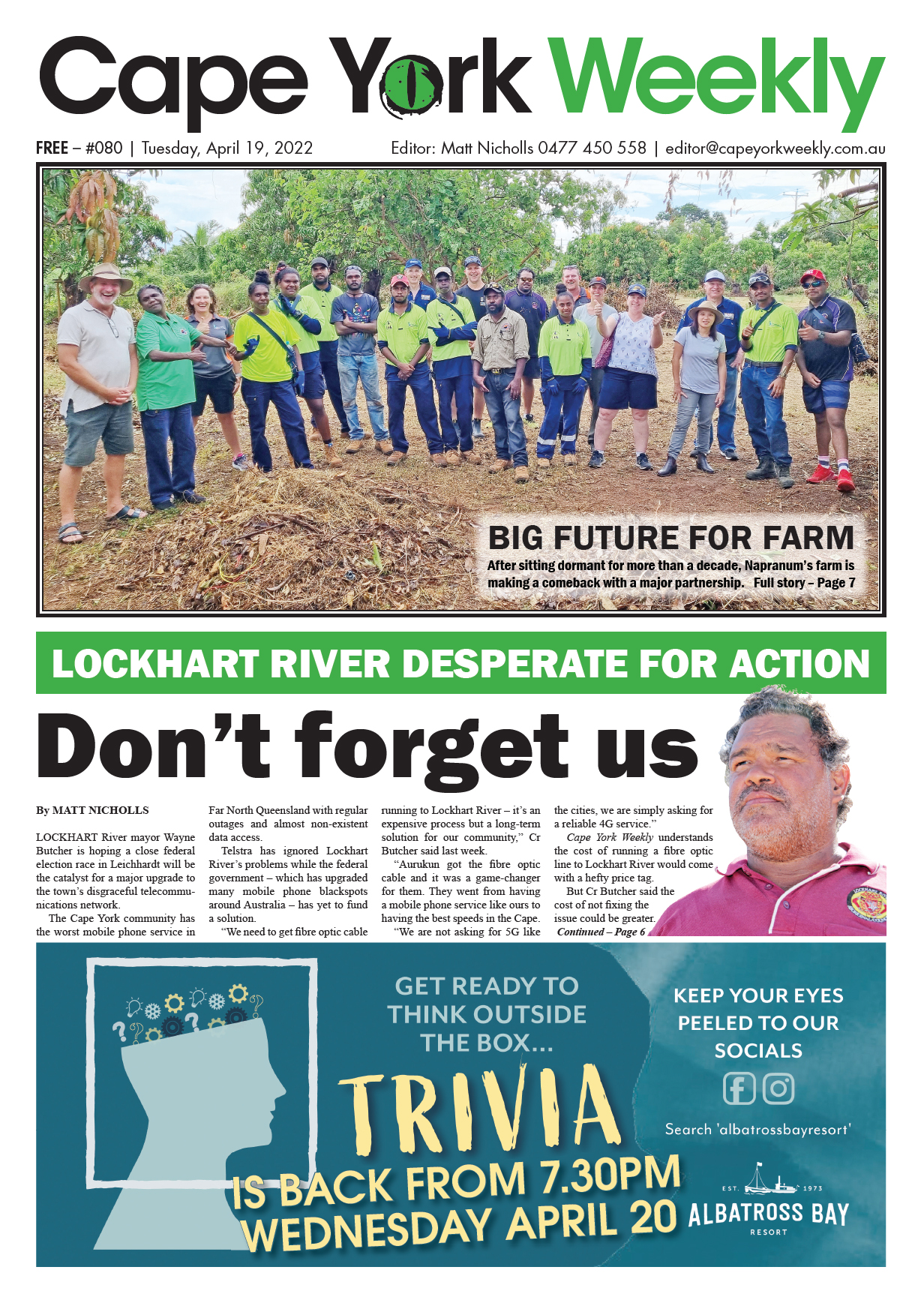 Cape York Weekly 19 April 2022