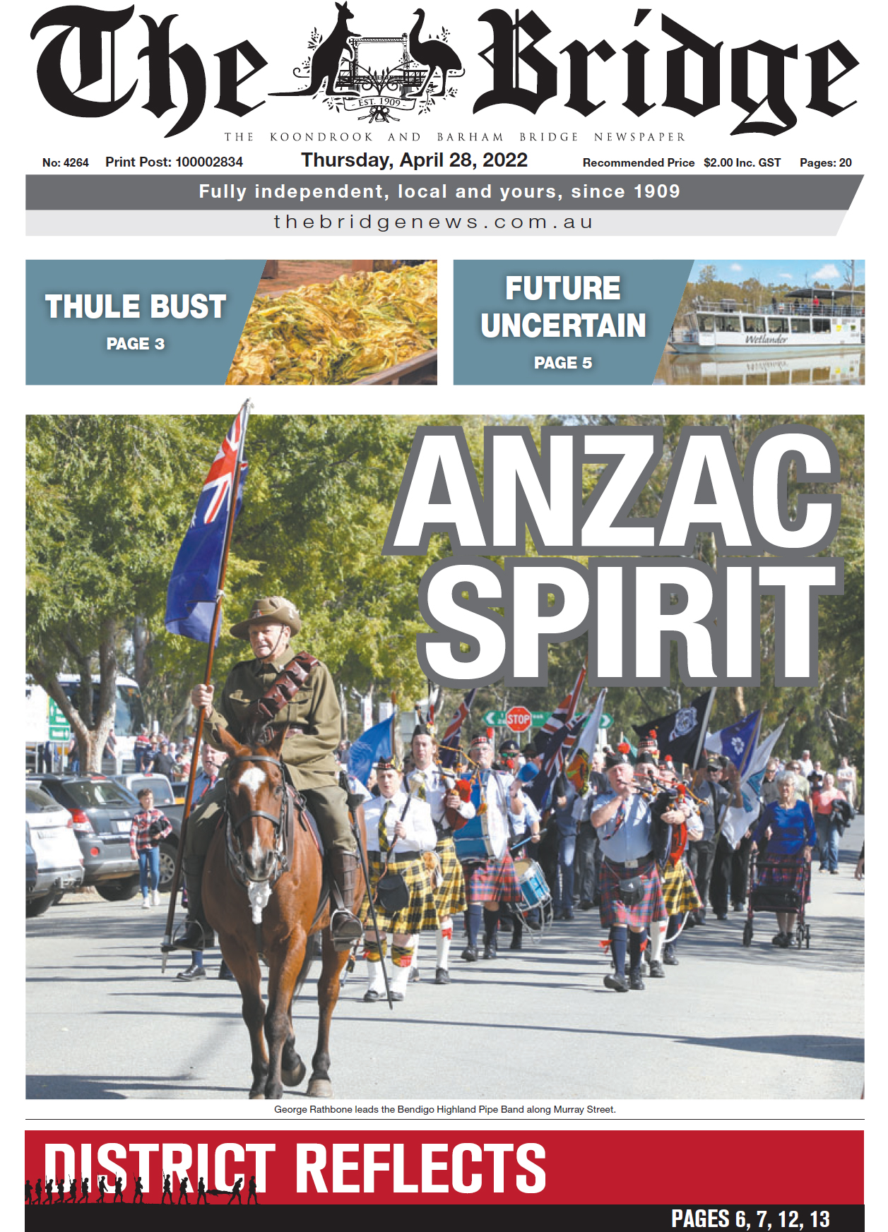 The Koondrook and Barham Bridge Newspaper 28 April 2022