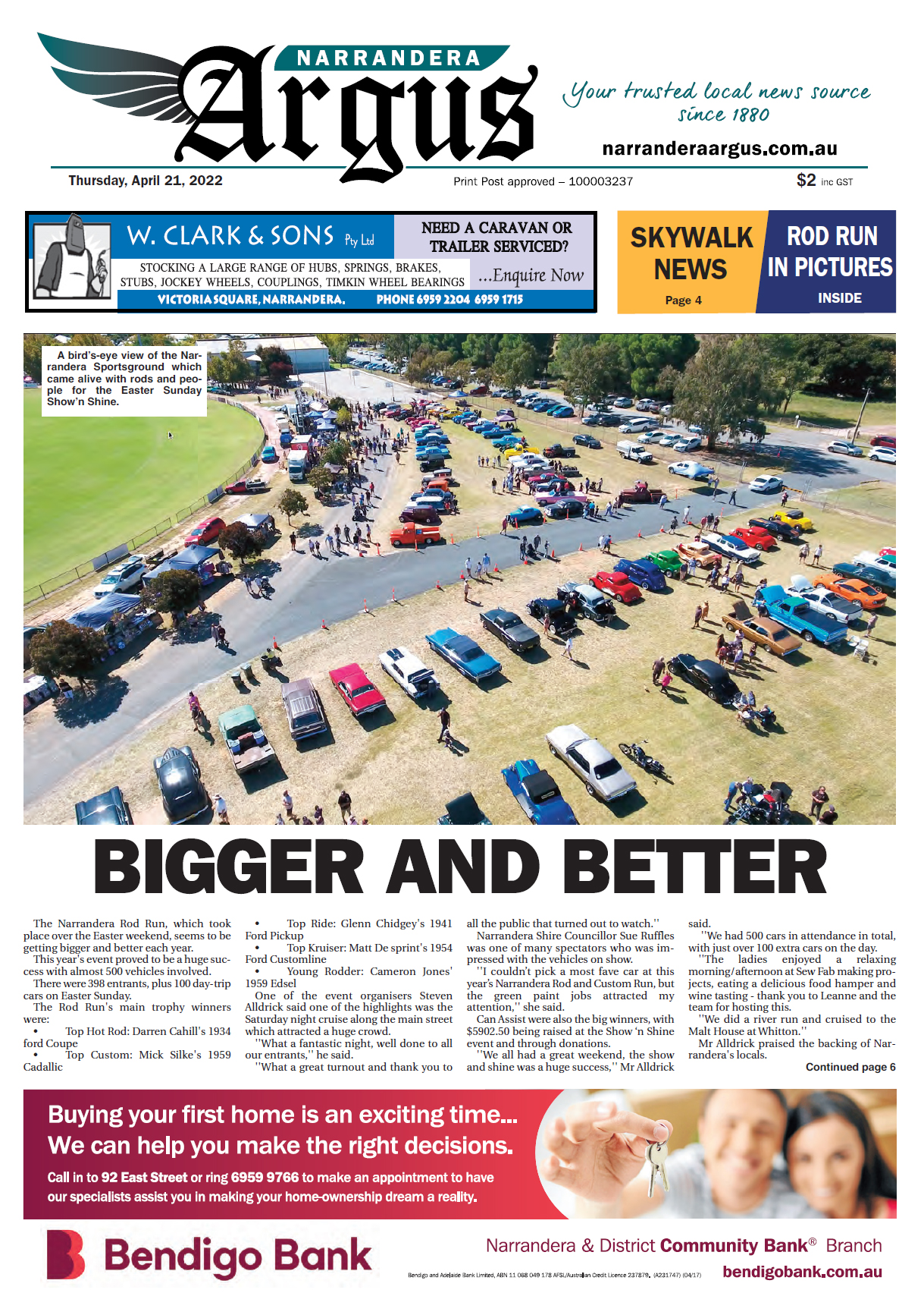 Narrandera Argus 21 April 2022