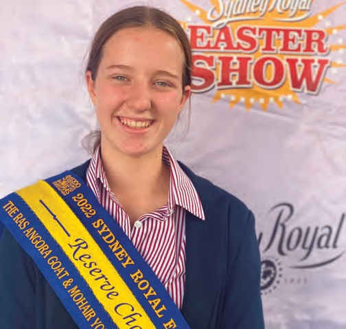 NHS student Madeline Fraser