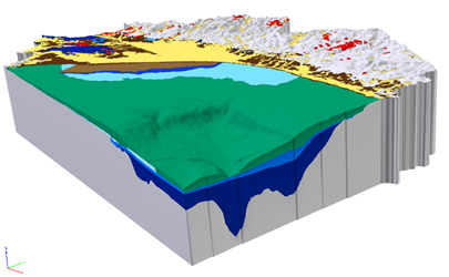 3D aquifer visualisation