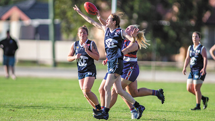 Womens footy