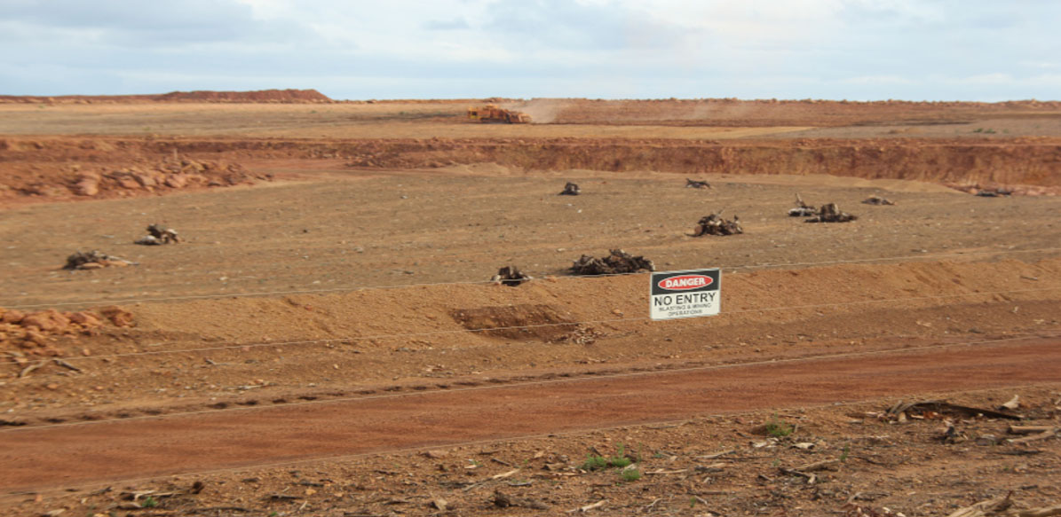 Marradong Timber Reserve mined area