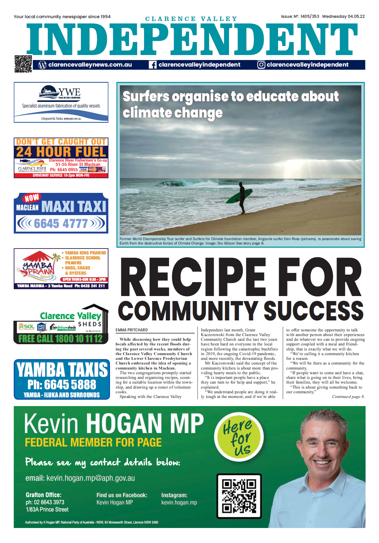Clarence Valley Independent 4 May 2022