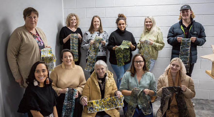 Textile printing workshop