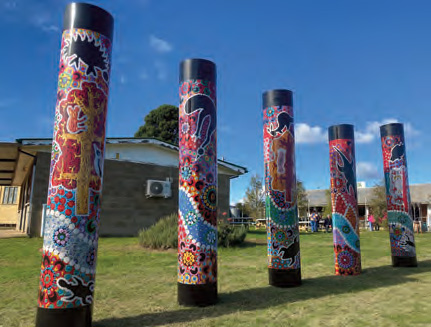 Narrungdera Totem Poles