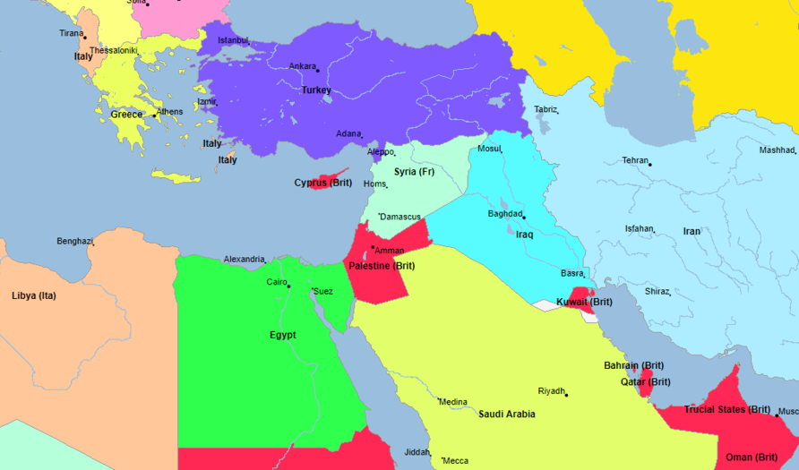 Middle East 1940