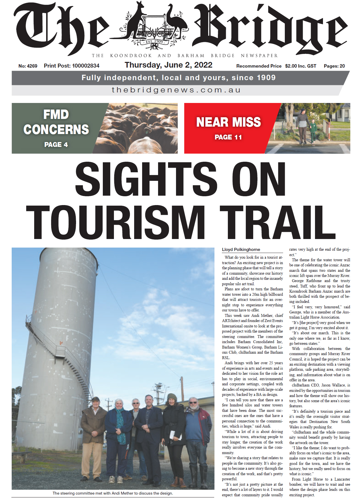 The Koondrook and Barham Bridge Newspaper 2 June 2022