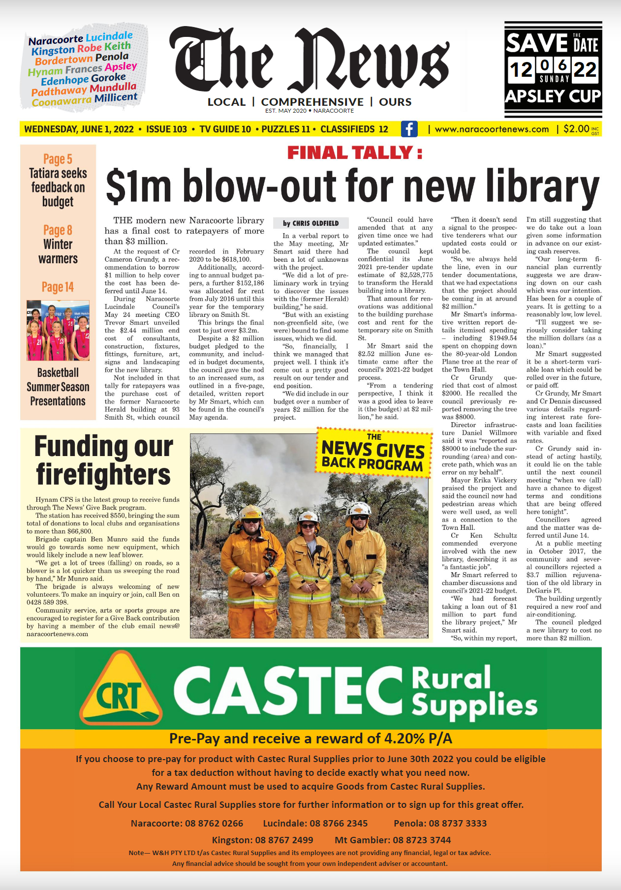 Naracoorte Community News 1 June 2022
