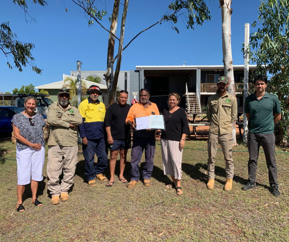 Normanton land handover