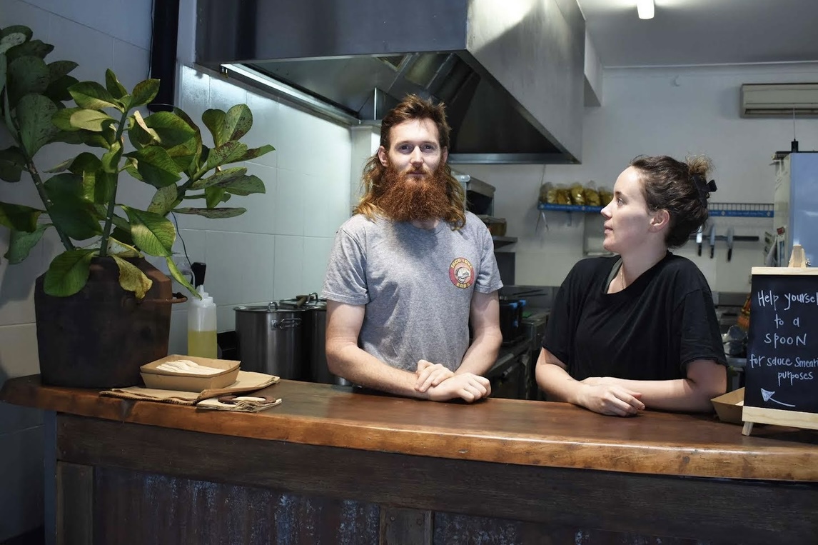 Dylan Morris and Sappho Rose