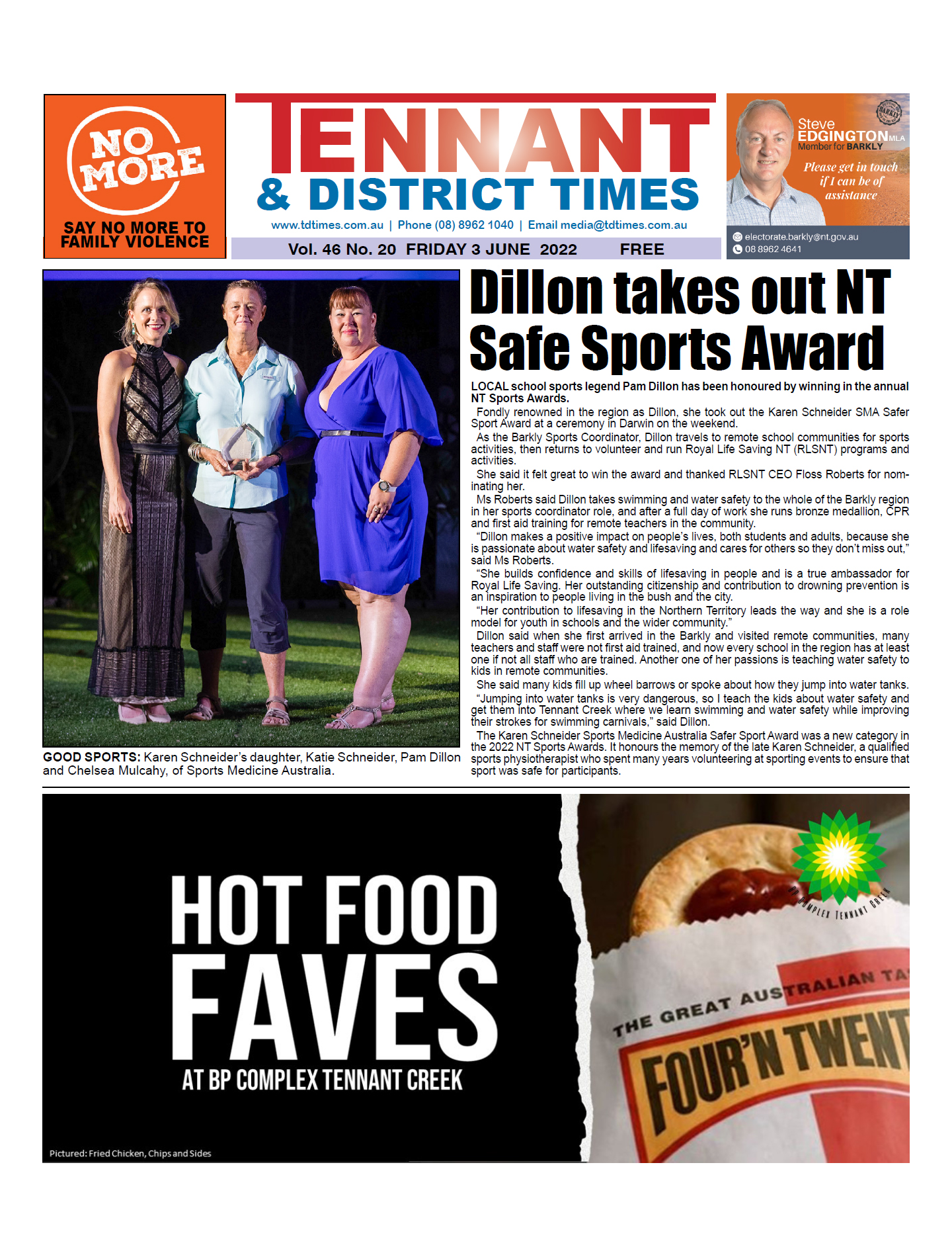 Tennant & District Times 3 June 2022