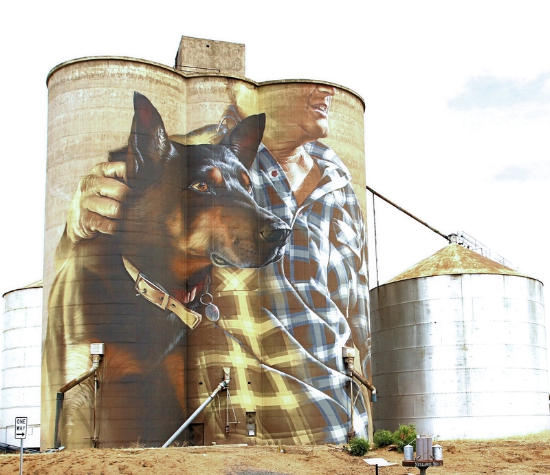 Silo art