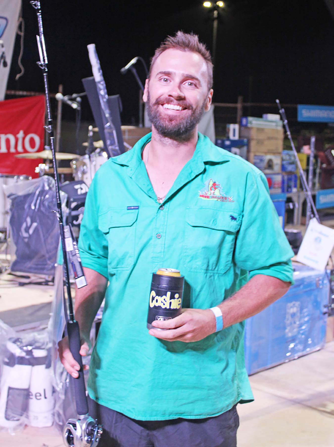 Champion senior angler Conor Napiorkowski.
