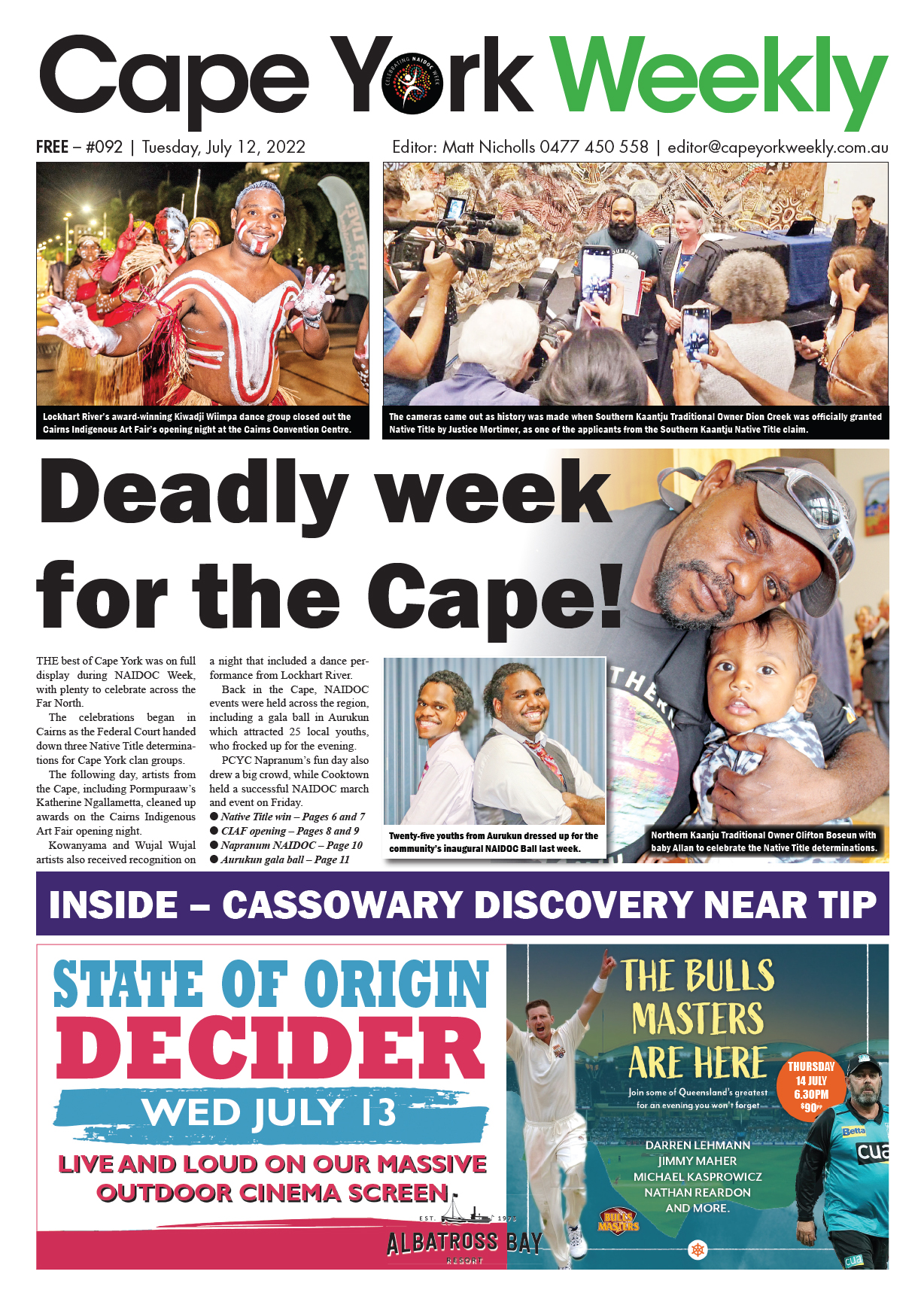 Cape York Weekly 12 July 2022