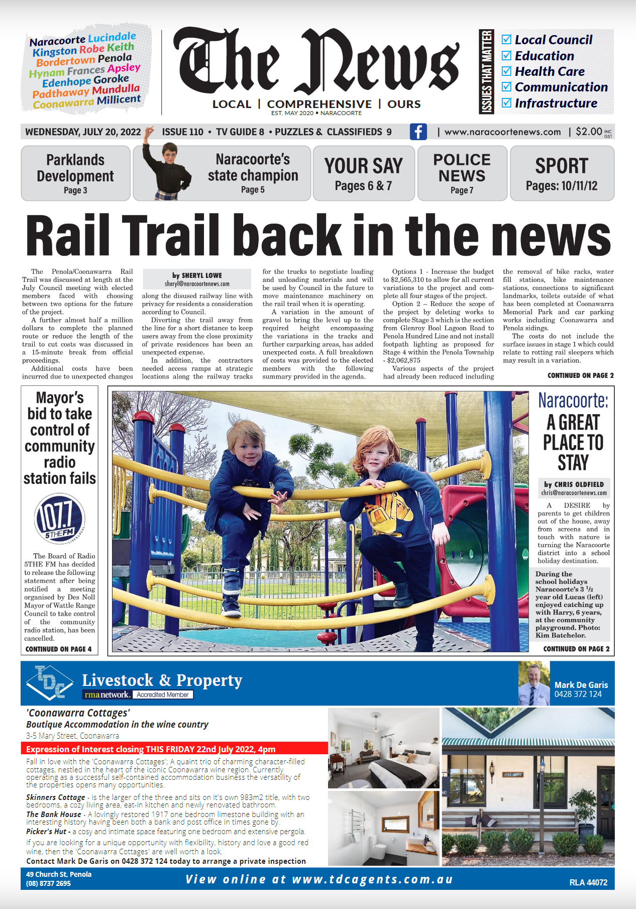 Naracoorte Community News 20 July 2022
