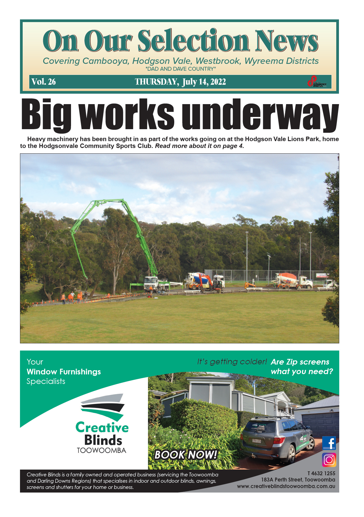 On Our Selection News 14 July 2022