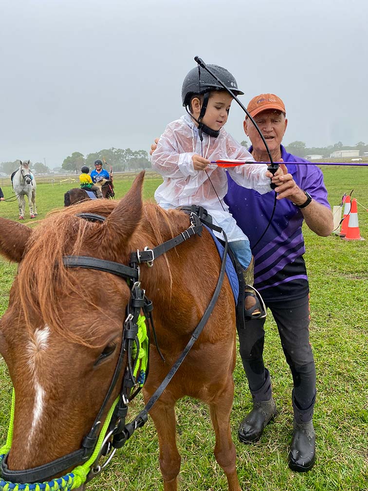 Archery at Pony Club