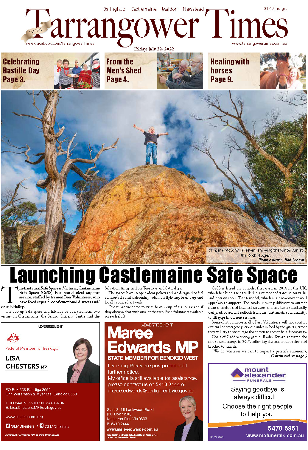 Tarrangower Times 22 July 2022