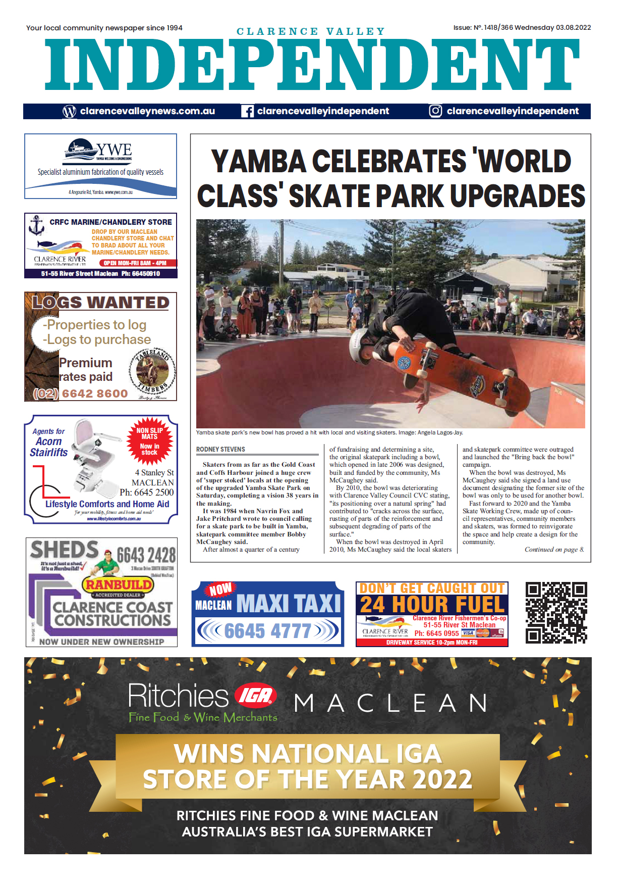 Clarence Valley Independent 3 August 2022