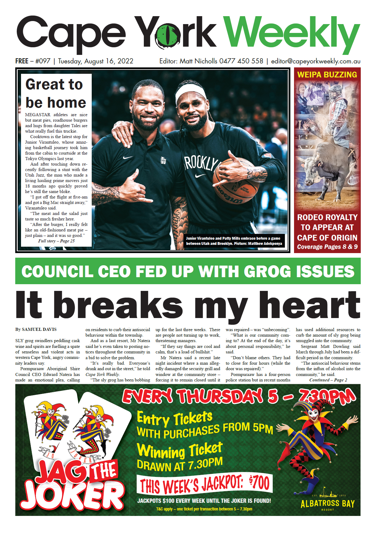 Cape York Weekly 16 August 2022