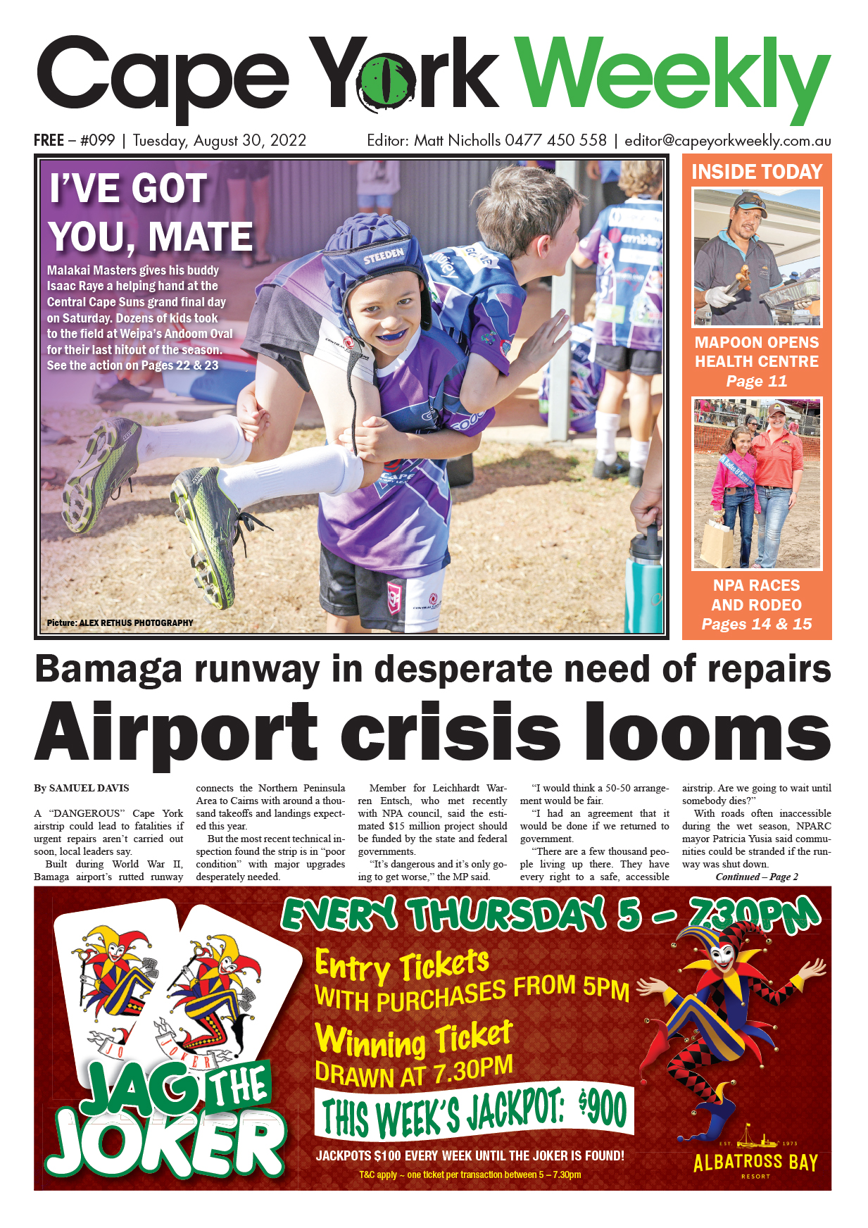Cape York Weekly 30 August 2022