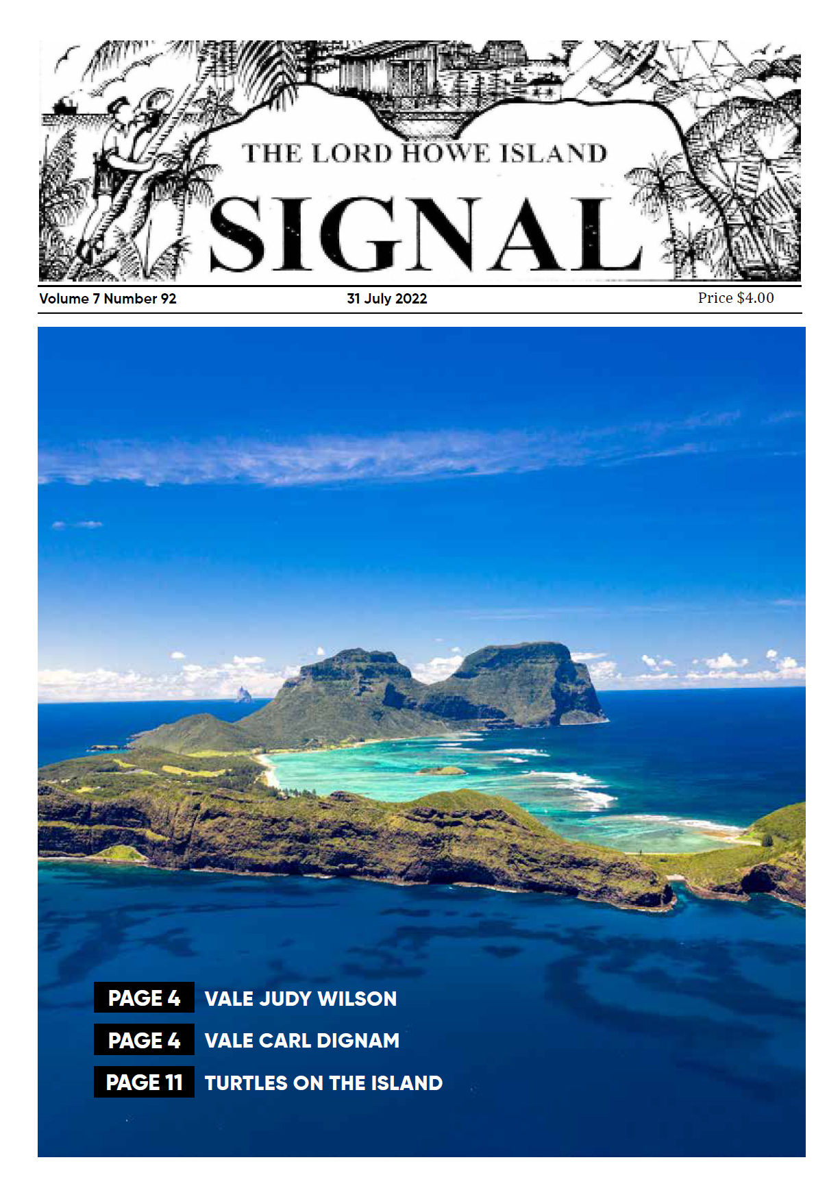 The Lord Howe Island Signal 31 July 2022