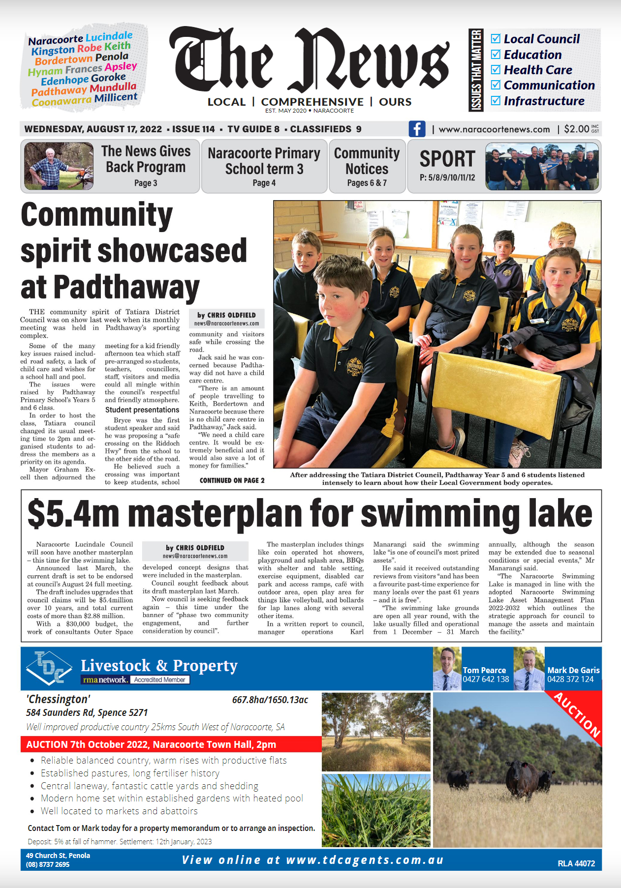 Naracoorte Community News 17 August 2022