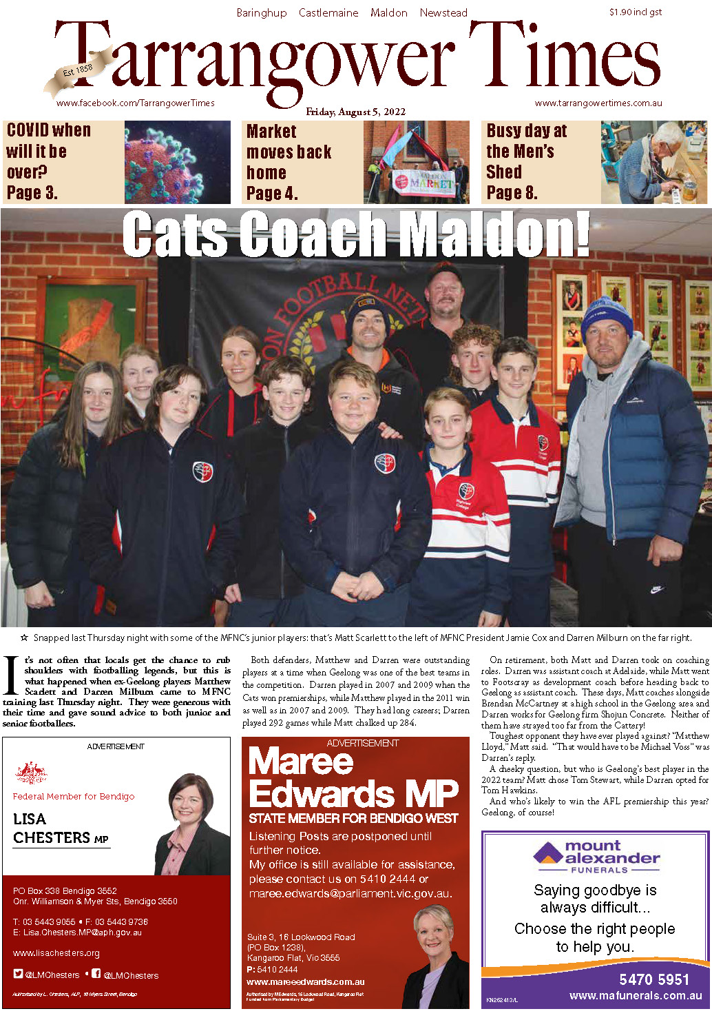 Tarrangower Times 5 August 2022