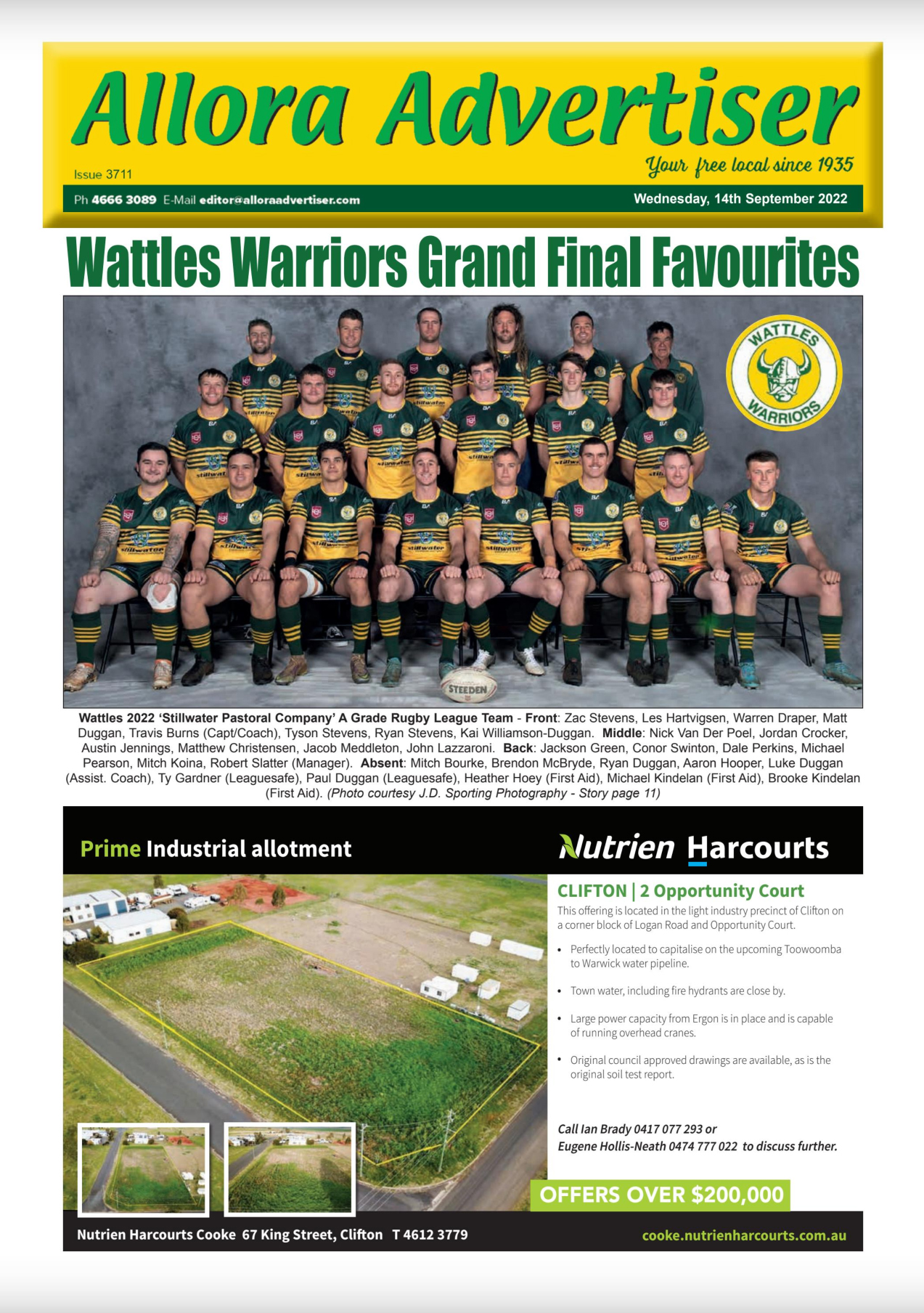 Allora Advertiser 14 September 2022