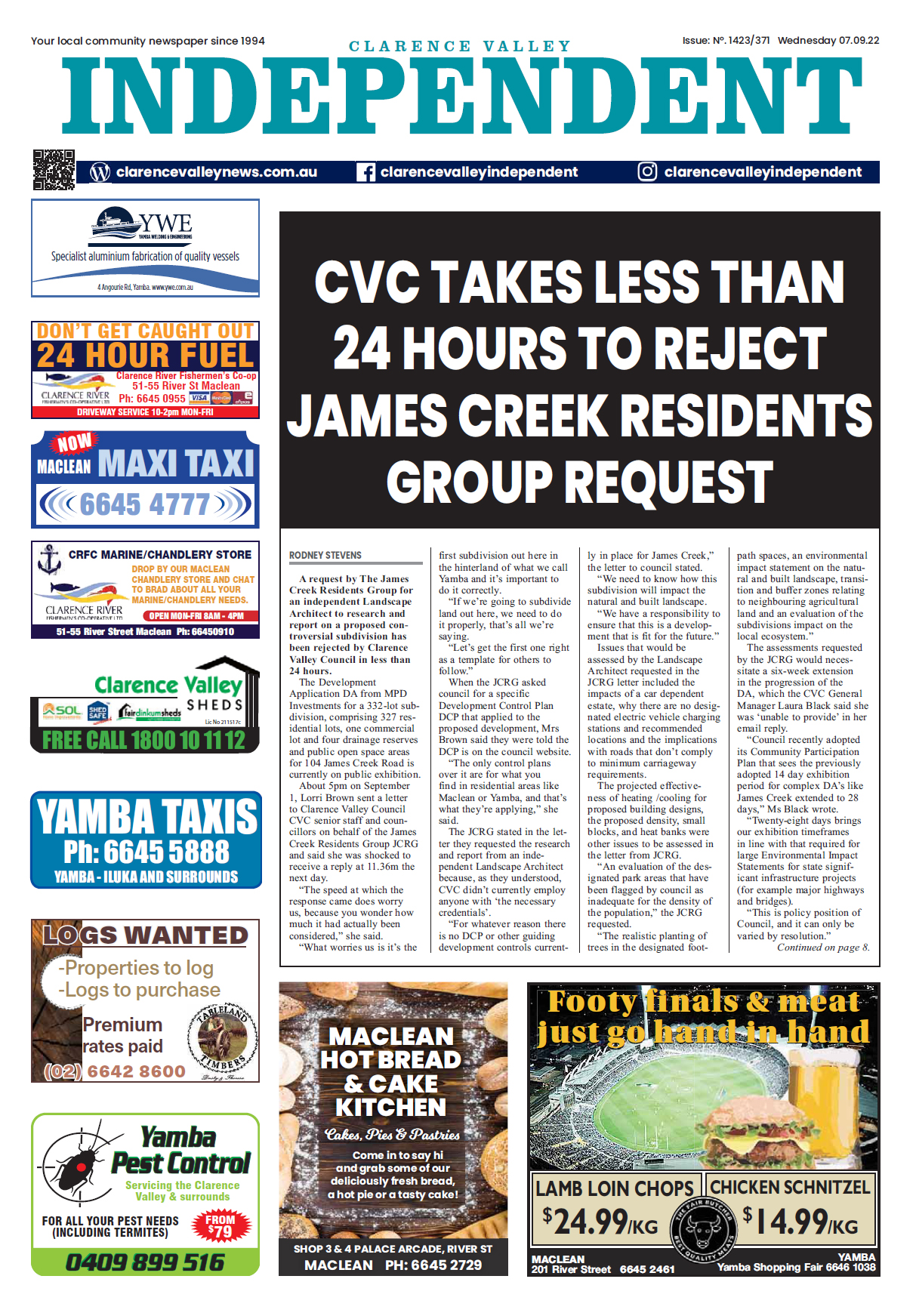 Clarence Valley Independent 7 September 2022