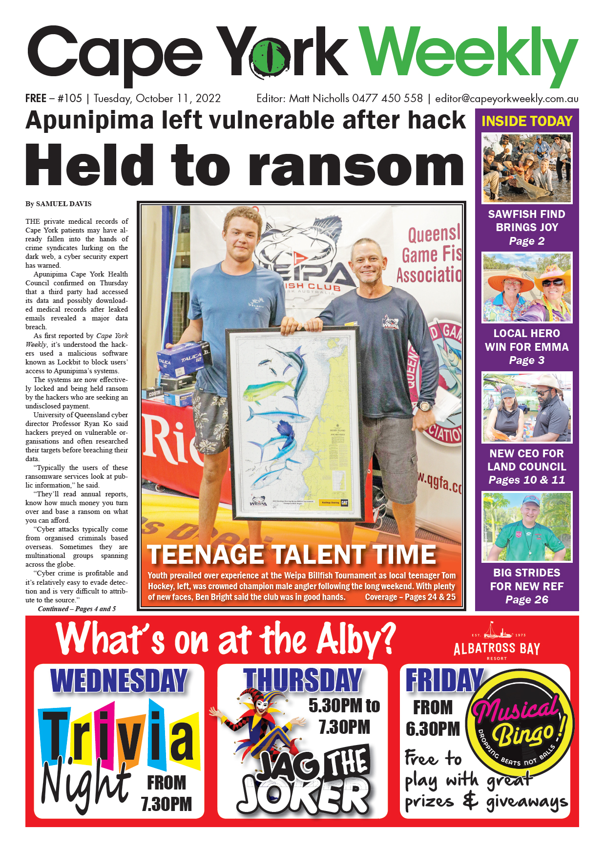 Cape York Weekly 11 October 2022