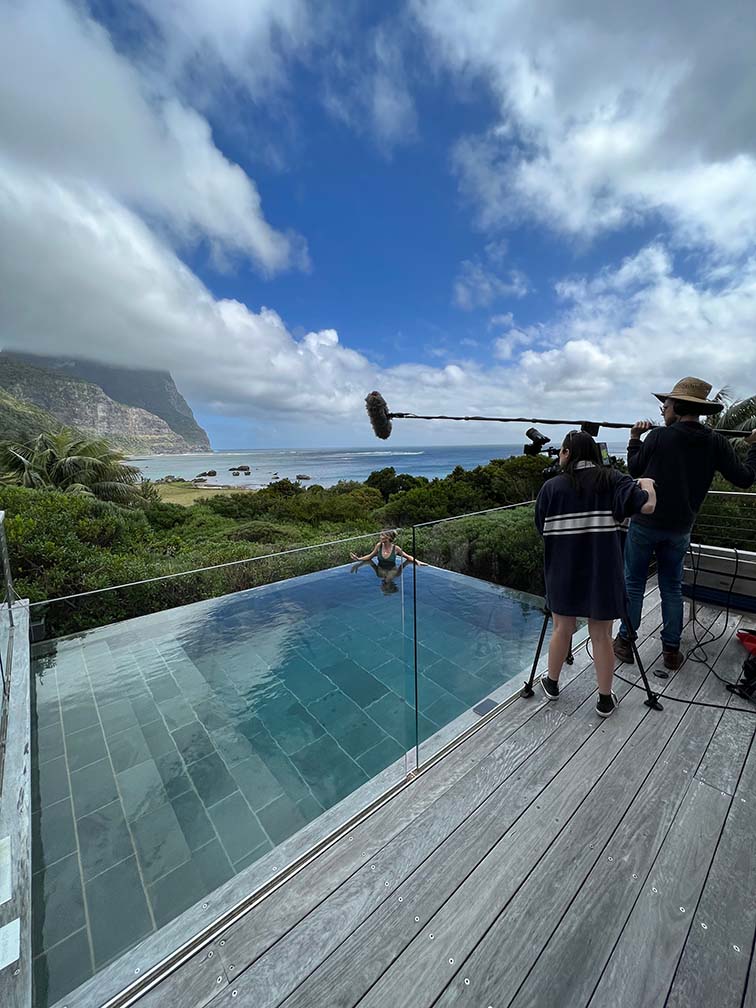 Infinity pool on LHI