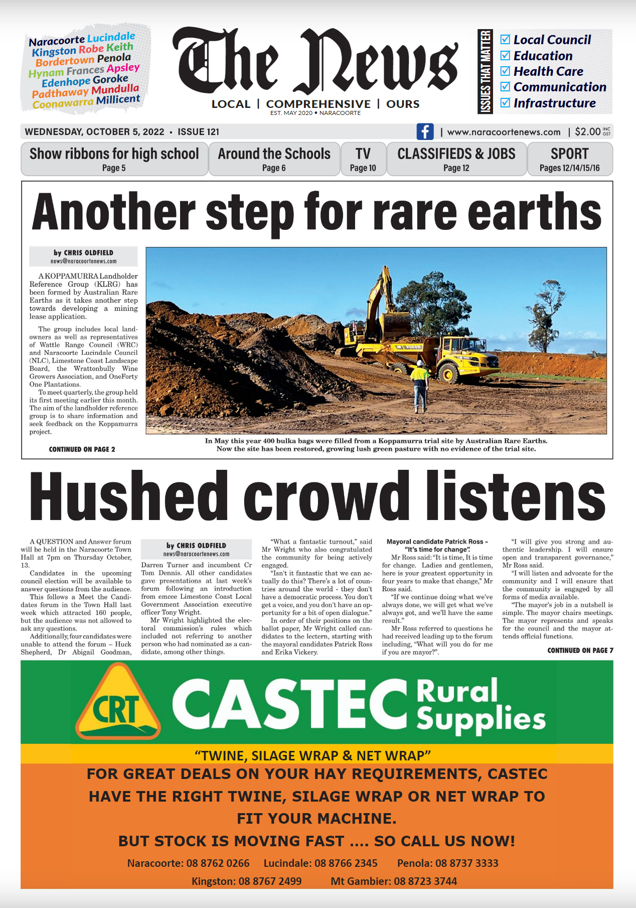 Naracoorte Community News 5 October 2022