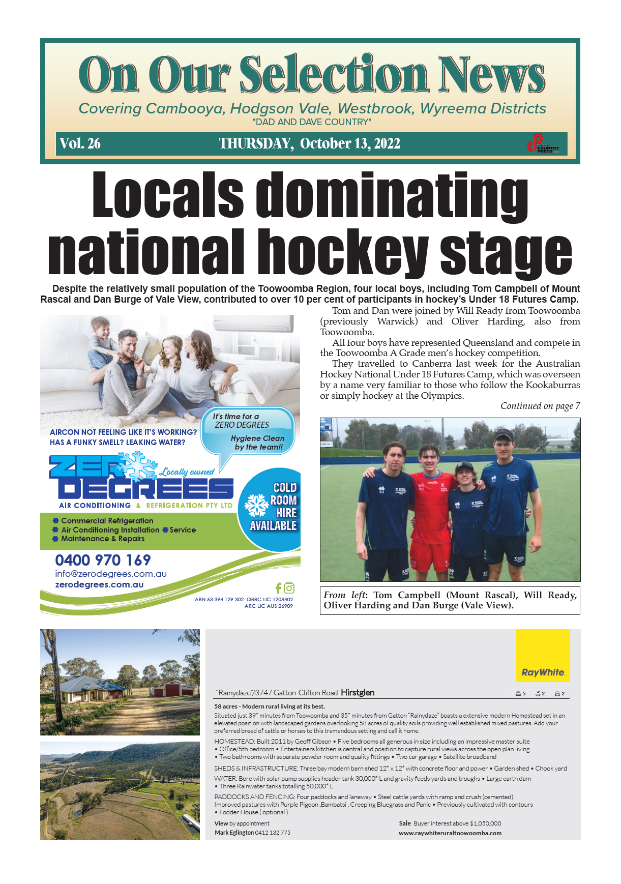 On Our Selection News 13 October 2022