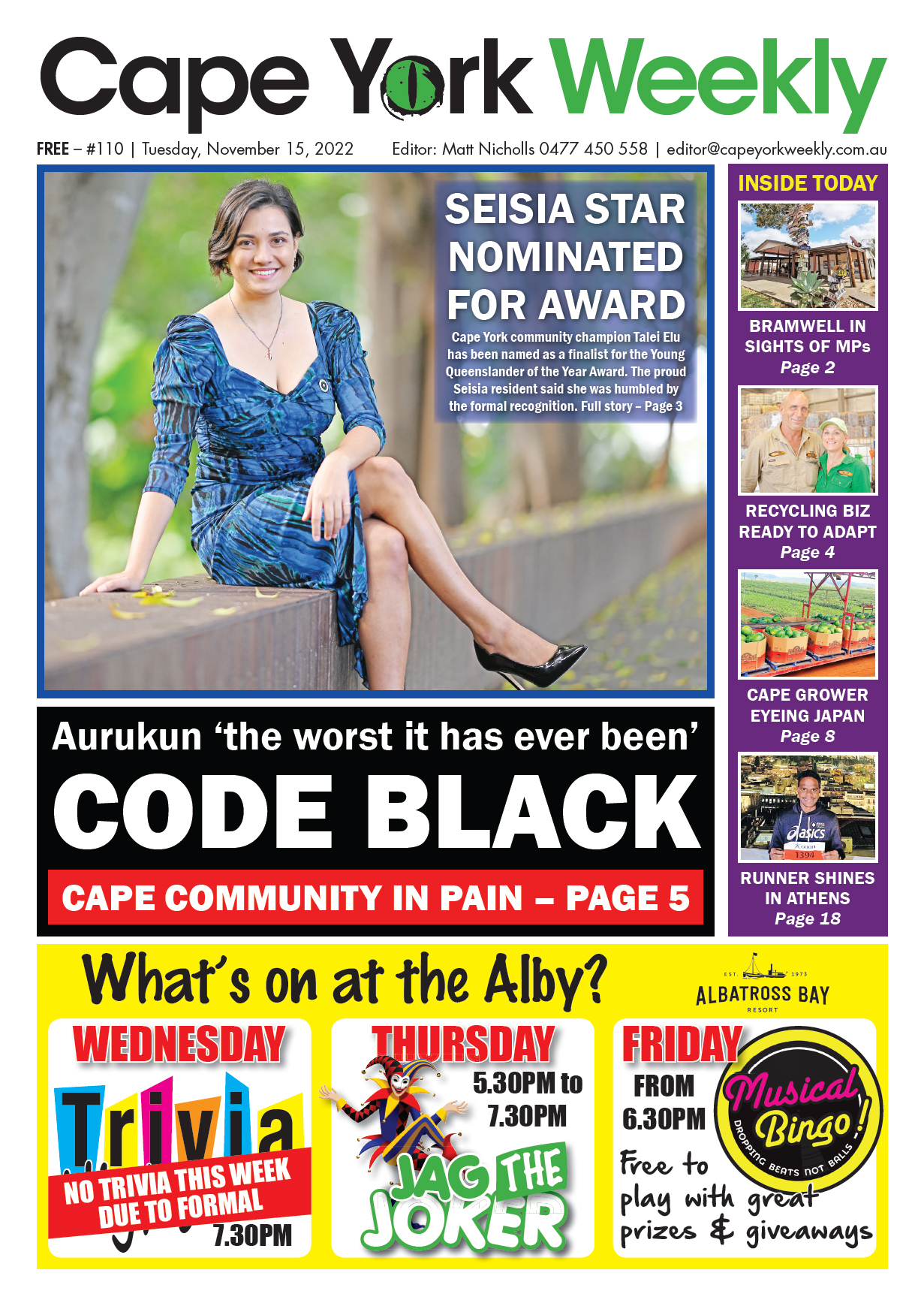 Cape York Weeekly 15 November 2022