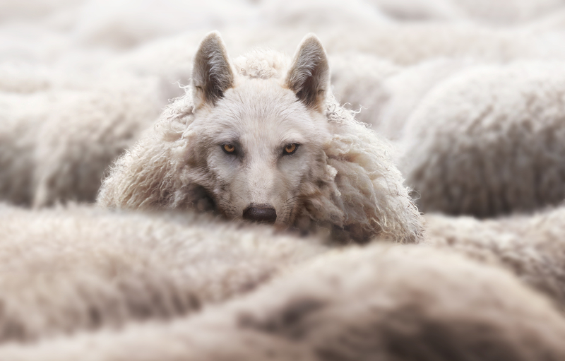 Wolf in sheeps clothing
