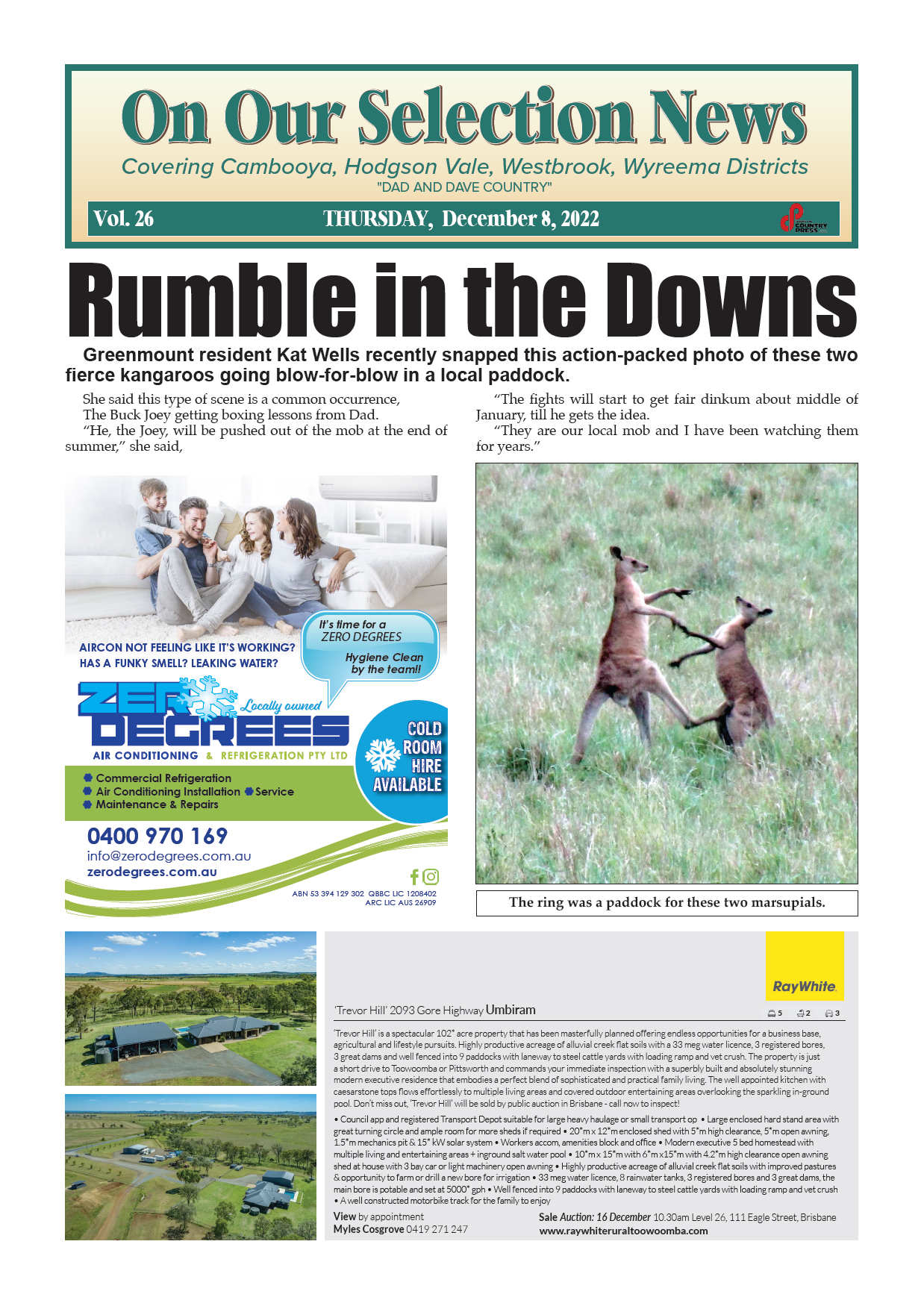 On Our Selection News 8 December 2022