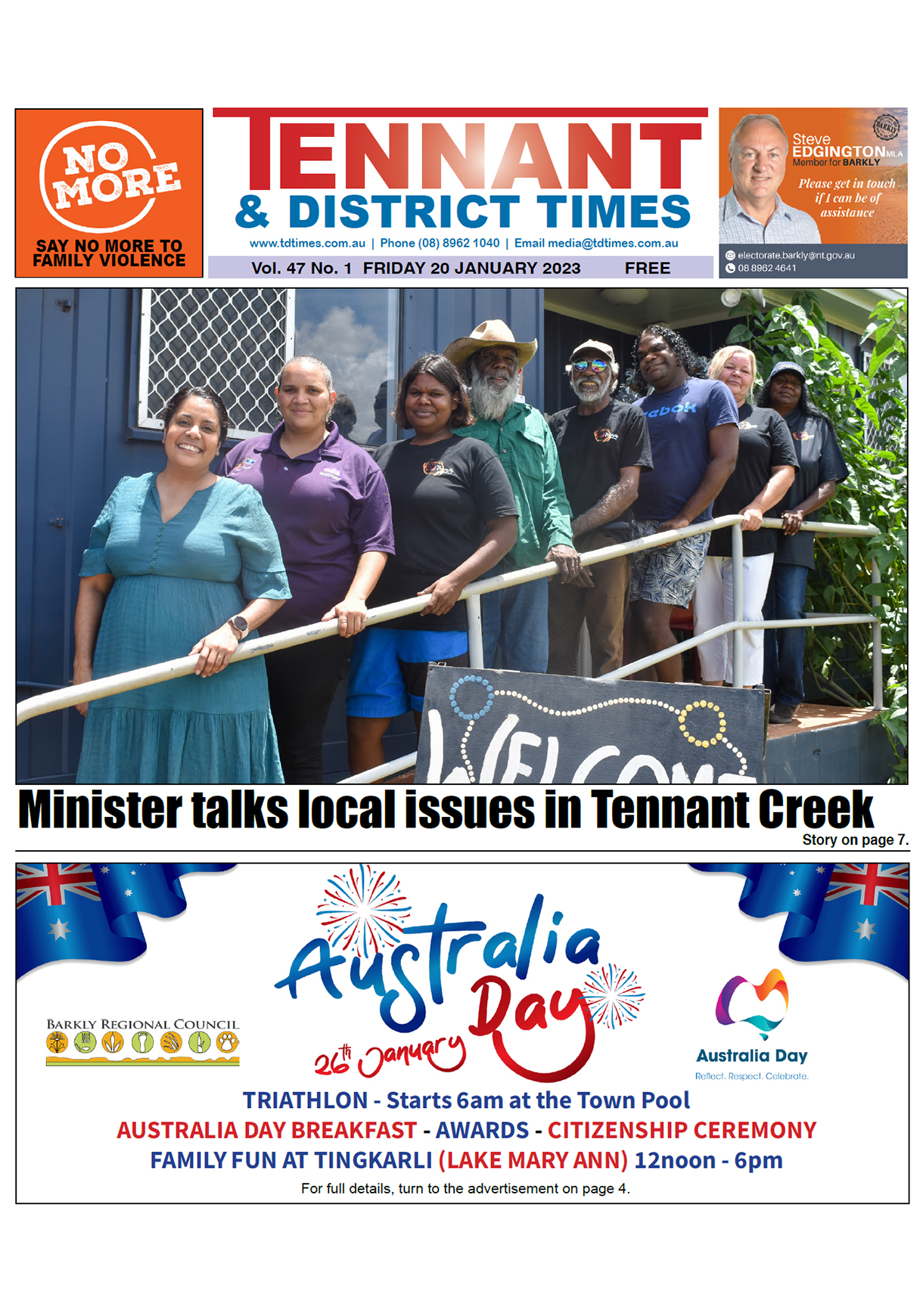 Tennant & District Times 20 January 2023