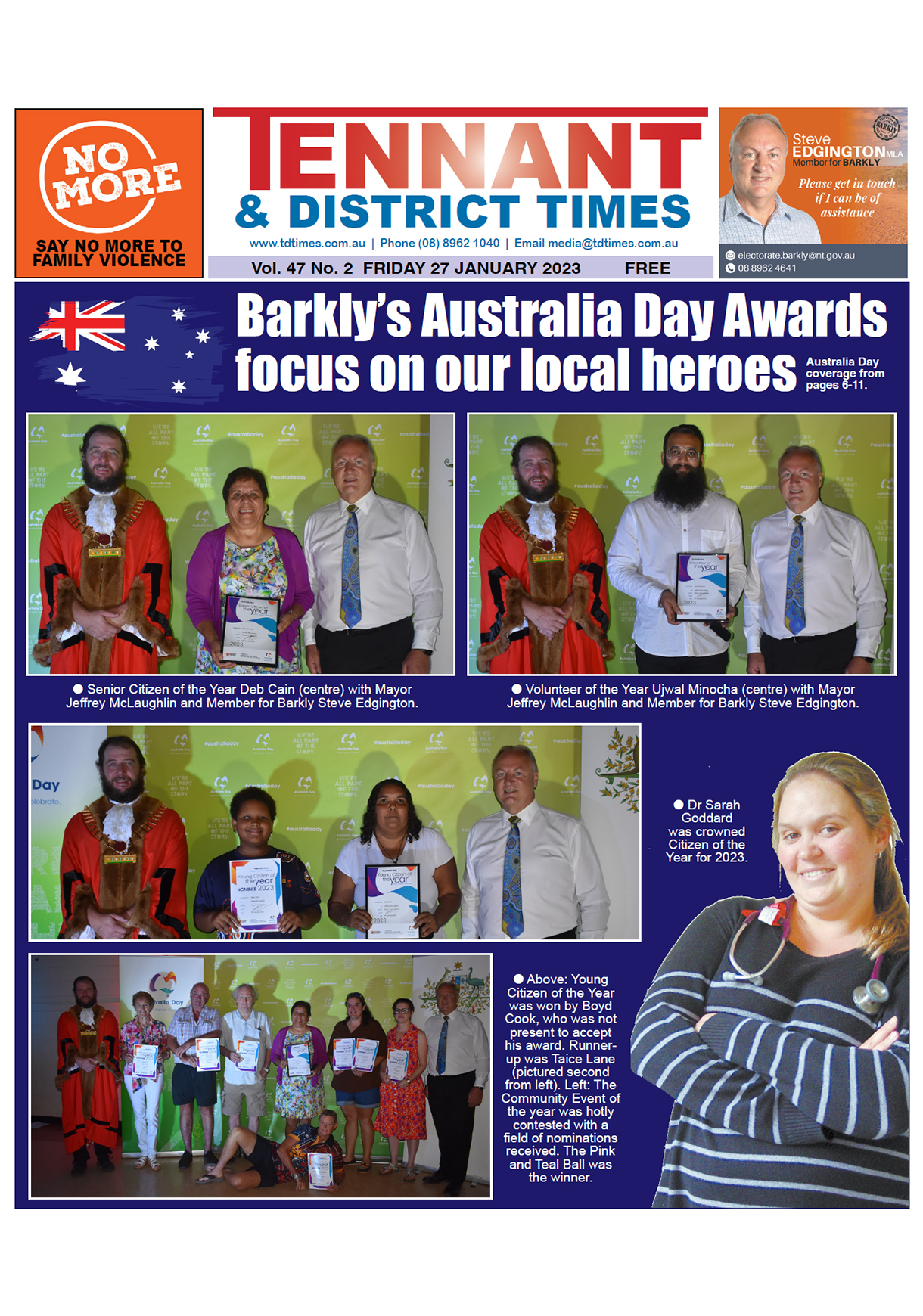 Tennant & District Times 27 January 2023